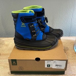Kamik- boys, winter waterproof snow boots